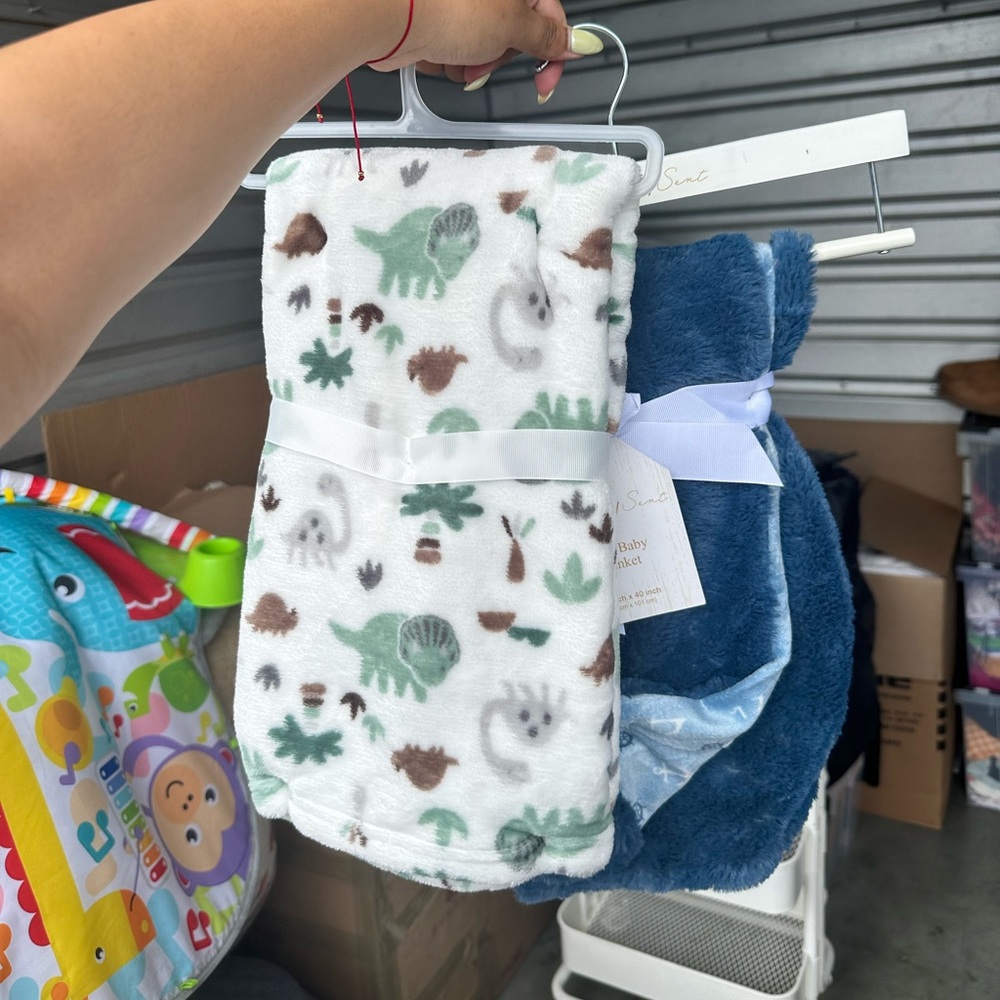 Boys soft fluffy throw blankets bundle